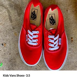 Vans new kids